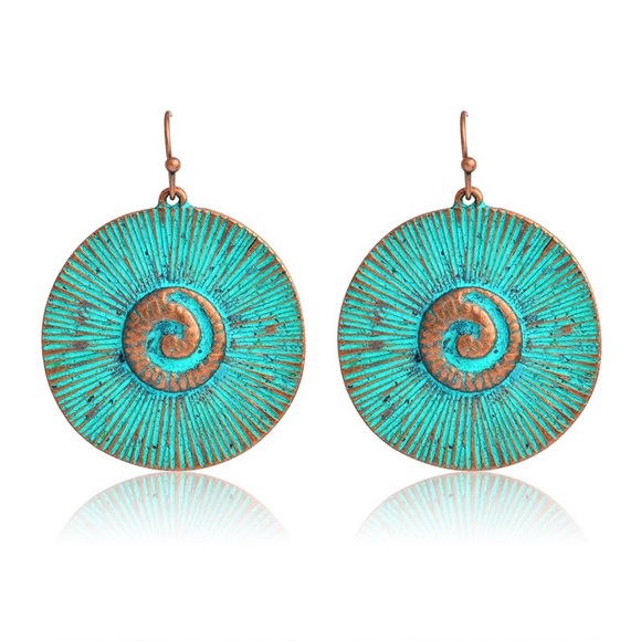 Circle Boho Earrings - Picture 3 of 4